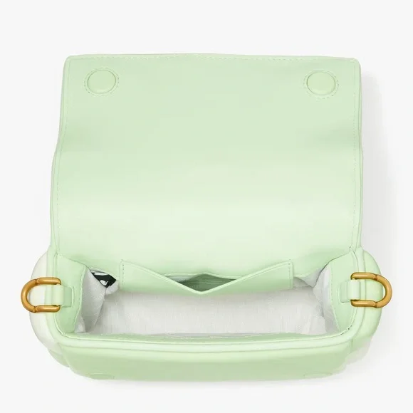 ♠️Kate Spade Boxxy Colorblocked East-West Crossbody Bag, Serene Green Multi